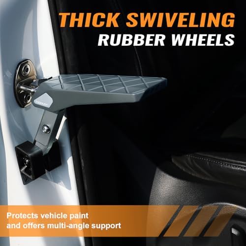 Tooenjoy Folding Car Door Step Vehicle Pedal Ladder - Image 5