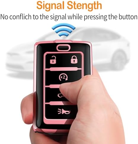 for Jeep Key Fob Cover with Keychain Soft Full Protection Key Shell Compatible - Image 5