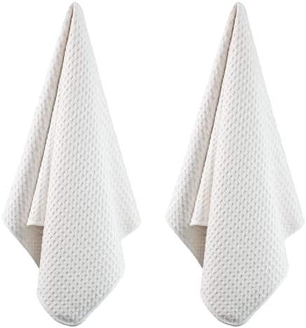POLYTE Ultra Premium Microfiber Kitchen Dish Hand Towel Waffle Weave, 8 Pack - Image 4