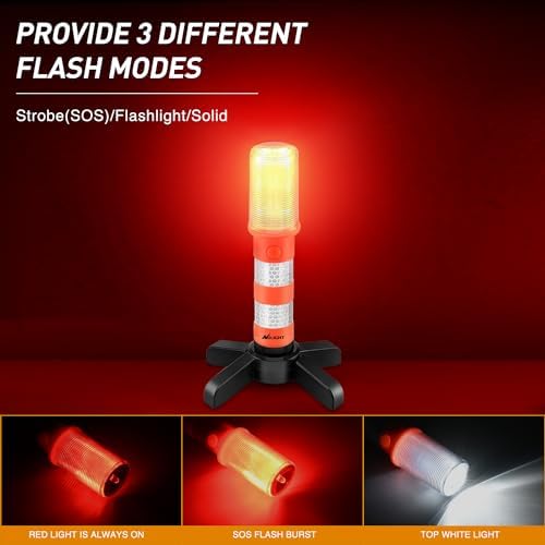 Nilight LED Emergency Roadside Lights - Image 2