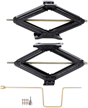labwork 2 Pack 6600Lbs Capacity RV Trailer Stabilizer Scissor Jack Extended - Image 2