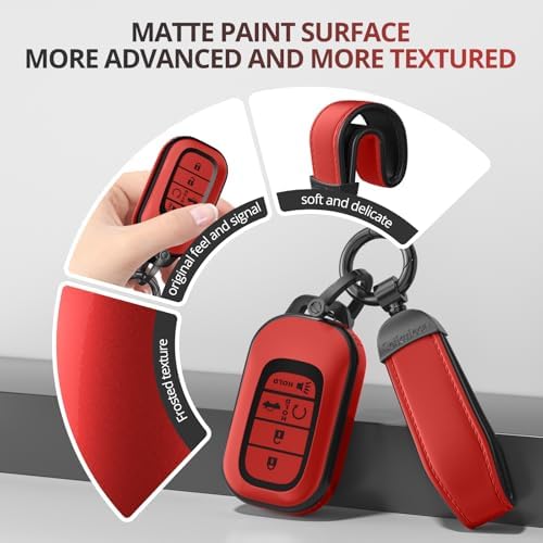 for Honda Key Fob Cover Accessories- Matte TPU Key Fob Cover - Image 4