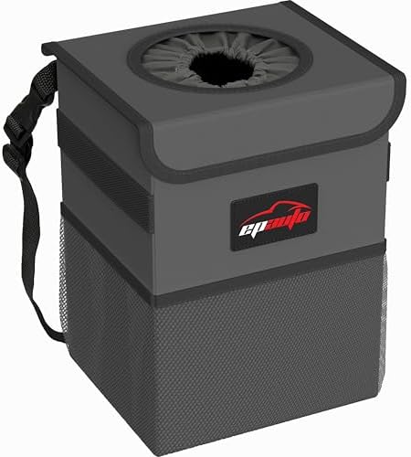 EPAuto Waterproof Car Trash Can by EPAuto
