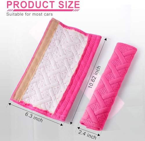 JUSTTOP 2-Pack Universal Car Seat Belt Pads Cover - Image 3