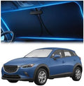 Magnelex Windshield Sun Shade for Mazda CX-3 2016-2021, Foldable Car Window by Magnelex