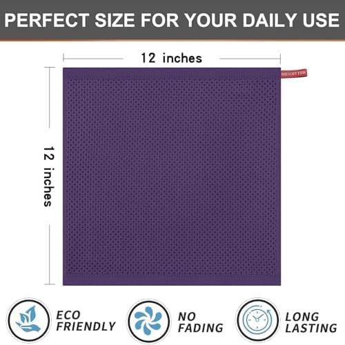 Kitinjoy 100% Cotton Waffle 6-Pack Kitchen Towels - Image 4