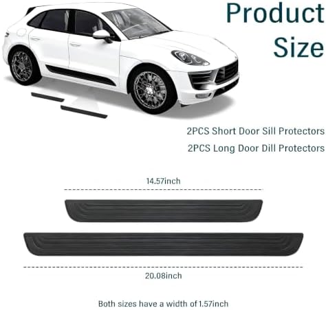 Car Door Sill Protector, Universal Waterproof Edge Guard - Image 2