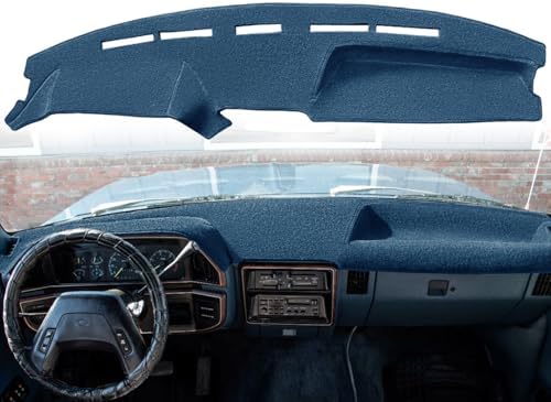Yiz Dash Cover Mat for Ford F150 F250 F350 Branco 1987-1991 J132 by YIZ