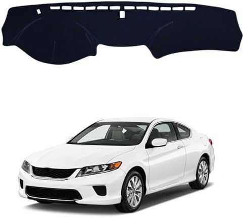 Dashboard Mat Cover for Honda Accord 2008-2013 Nonslip Center Console Sunshield by BOLTRY