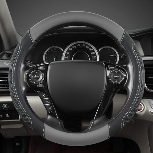 GIANT PANDA Microfiber Leather Steering Wheel Cover - Image 2