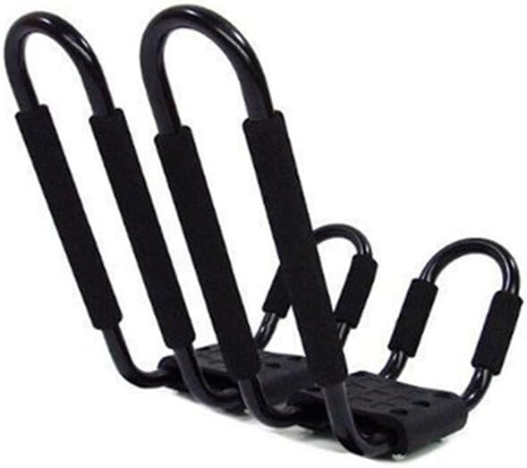 Canoe Boat Kayak Roof Rack for SUV Car Truck Top Mount Carrier J Cross Bar Pair by Unknown