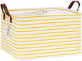 Hinwo 31L Large Canvas Storage Bin by Hinwo