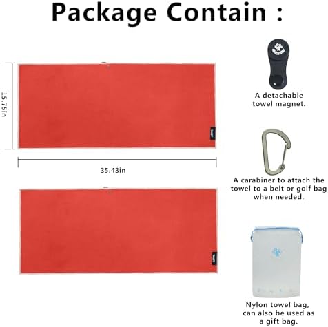 4Monster Golf Towels 2-Pack - Image 4