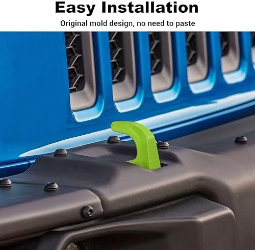 JWWY Tow Hook Protector Cover for Jeep Wrangler JK JL & Gladiator JT 4xe - Image 5