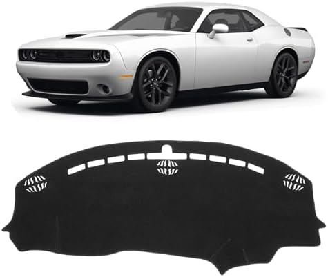 KUST Black Dash Cover for Dodge Challenger 2015-2022 2023 2024 Left Hand by KUST