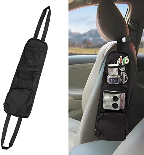 QUICTO Car Seat Storage Hanging Bag, Car Multifunctional Storage Mesh Net Pocket by QUICTO