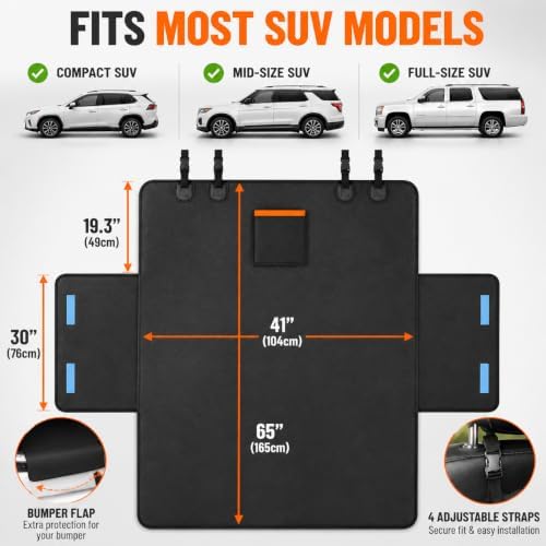 Cargo Liner for Toyota Grand Highlander 2024–2026, 600D Oxford Liquid Resistant - Image 2