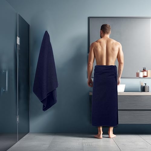 COTTON CRAFT Euro Spa Waffle Weave Bath Sheets - Image 6