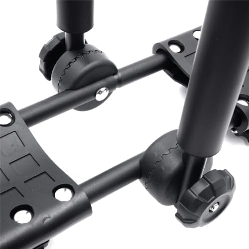 3 in 1 Universal Kayak Carrier Car SUV Roof Rack J-Shape Fodable Racks - Image 5
