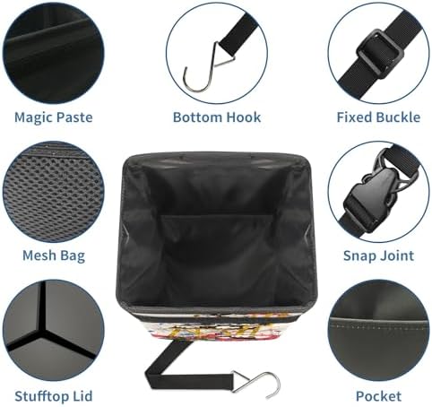 Car Trash Can – Multi-Purpose, Lightweight and Portable - Image 6