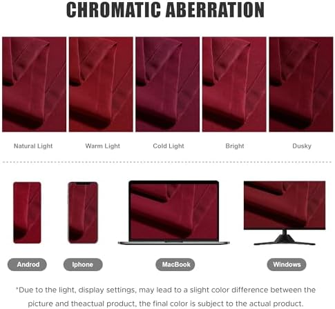 BONZER Outdoor Curtains for Patio Waterproof Thick Privacy Extra Wide - Image 5