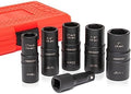 NEIKO 02287B 6-Pc 1/2-Inch-Drive Impact Socket Set, 10 SAE & Metric Sizes by NeikoTools