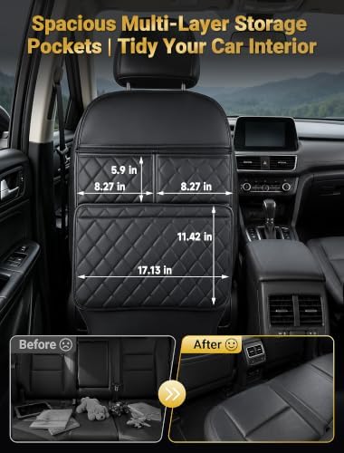 SARDVISA Kick Mats Back seat Protector - Image 5