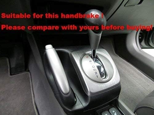 Loncky Black Genuine Leather Handbrake Cover - Image 5