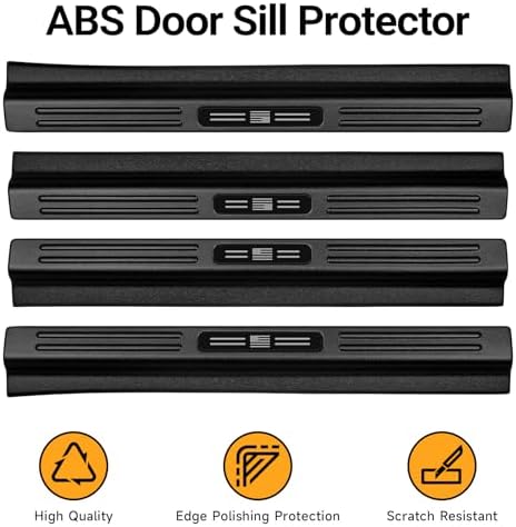 Upgraded American US Flag Door Sill Guards Protector - Image 3