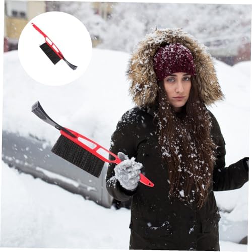 Car Snow Shovel Snow Brush De Ice Scraper 1Pcs ABS Nylon - Image 7