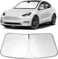 Windshield Sunshade for 2025 2026 Model Y Juniper/Model 3 by LHFLIVE