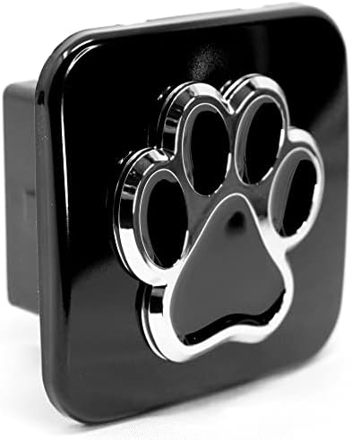 Bear Dog Paw Foot Hitch Cover Tube Plug Insert Fits 2" Receivers - Image 6