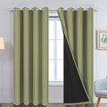 Yakamok Sage Blackout Curtains 90 Inches Long by Yakamok