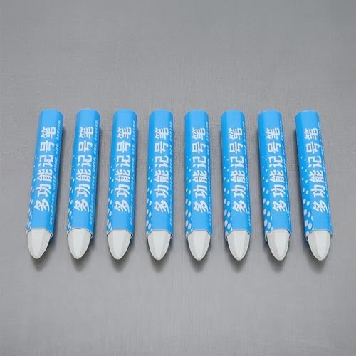 CHILDWEET 8pcs White Wax Tire Marking Pen, Glove-friendly Garage Use - Image 6