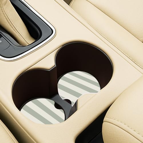 Ceramic Car Coasters – Absorbent Car Cup Holder Coaster Set - Image 5