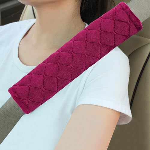Amooca 2 Pack Seat Belt Covers Soft Shoulder Pad by Amooca