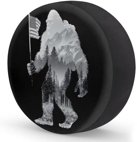 Bigfoot American Spare Tire Cover Dust-Proof Wheel Protector - Image 2