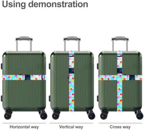 Luggage Straps for Suitcases TSA Approved Easy Pack Organized Suitcase Strap - Image 4