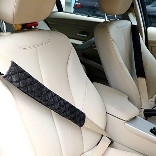 Tatuo 4 Pack Seat Belt Cover Extra Long Soft Pad - Image 4