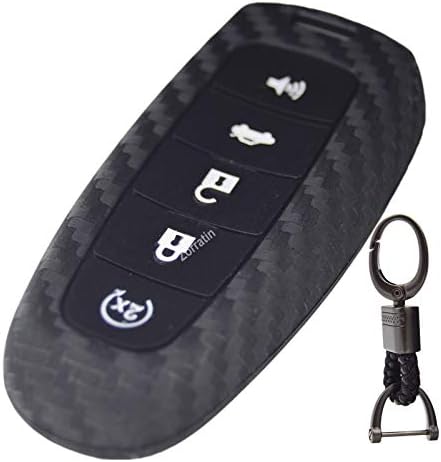 Carbon Silicone Key Fob Cover Protector by Zorratin