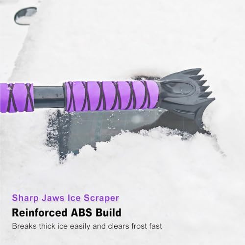 HEEYA 44 Inch Snow Brush for SUV, Ice Scraper for Car Windshield Window - Image 5