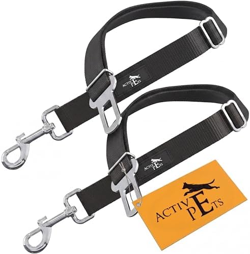 Active Pets Black Car Seat Belt by ActivePets