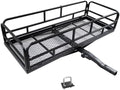 fouwick 60" x 24" x 13" Hitch Cargo Carrier | 600 Lbs Heavy Duty Folding by fouwick