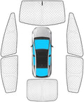 KMF 6pcs Thicken Sun Shades for Toyota Prius 2023-2025 2026 Accessories by KMF