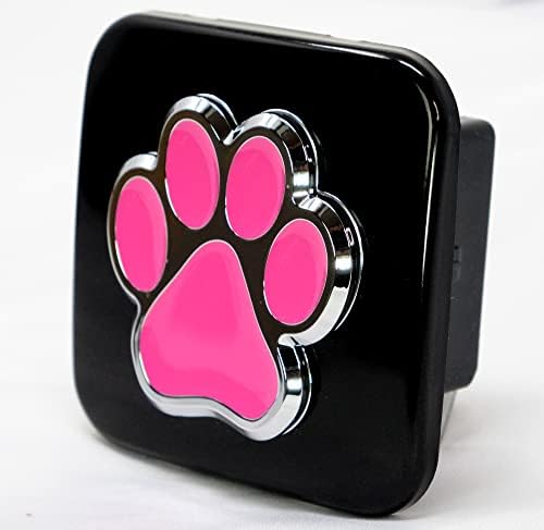 Bear Dog Paw Foot 3D Emblem Trailer Hitch Cover Tube Plug - Image 2