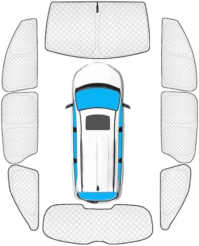 KMF 8pcs Thicken Full Sun Shades by KMF