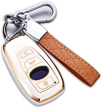 for Subaru Key Fob Cover with Keychain, by Cacacar