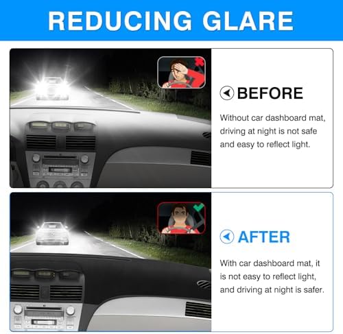 Autorder Dashboard Cover Mat for Toyota Solara 2004-2008 Accessories Dash Cover - Image 4