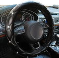 Diamond Leather Bling Steering Wheel Cover, Universal Car Steering Wheel by Xizopucy