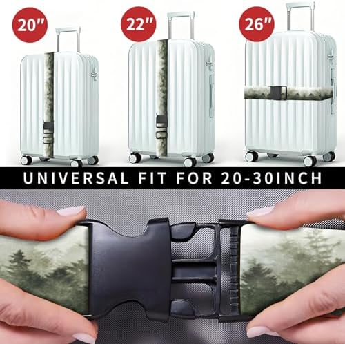 Luggage Straps for Suitcases, Heavy Duty Travel Belt - Image 4